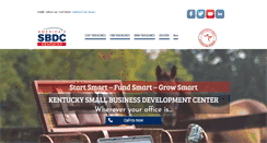 Desktop Screenshot of ksbdc.org